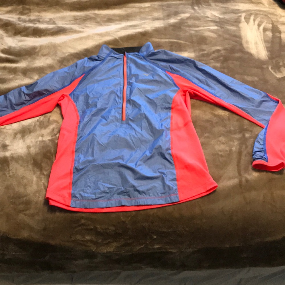 Running Windproof Quarter Zip Pullover